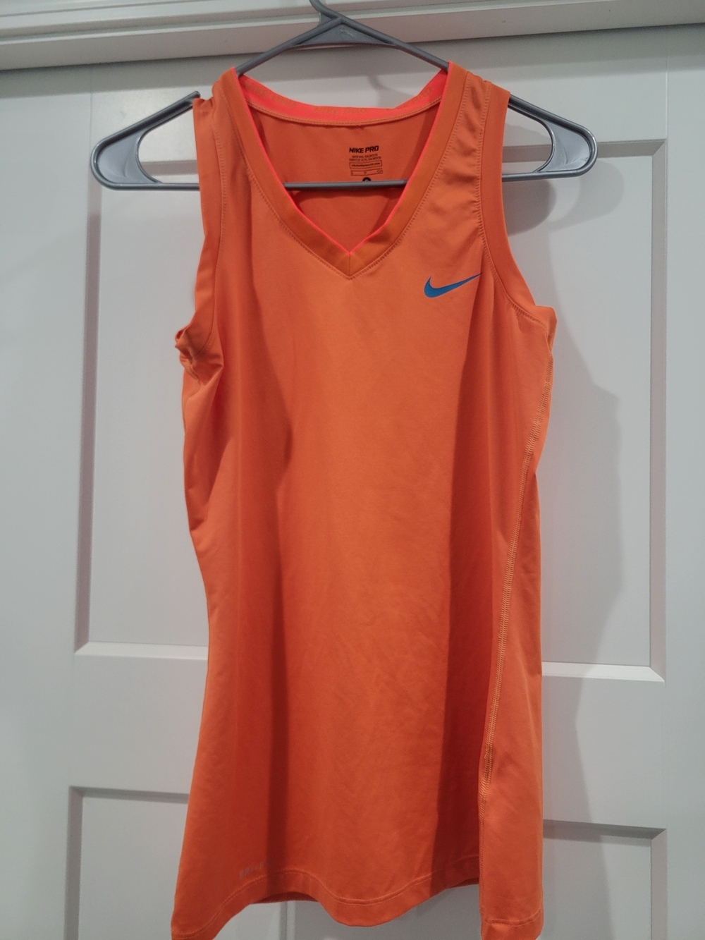 Nike Dri-FIT Orange Athletic Tank Top